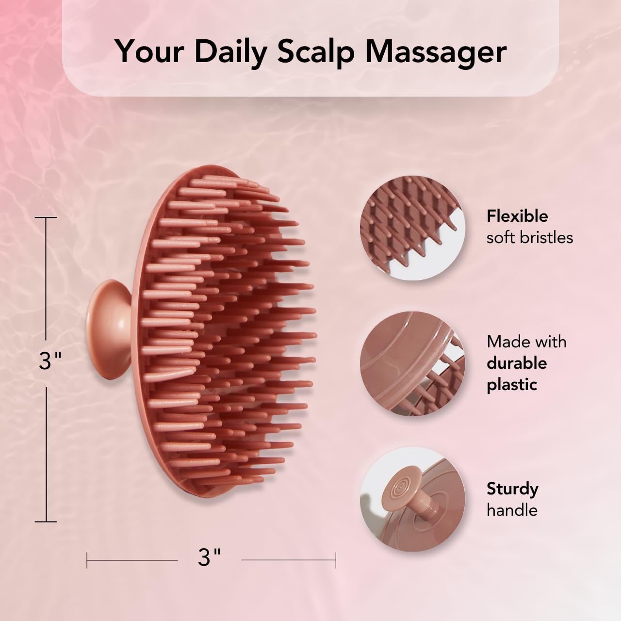 Silicone Scalp Massager Brush