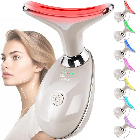 7-Color LED Neck and Face Massager