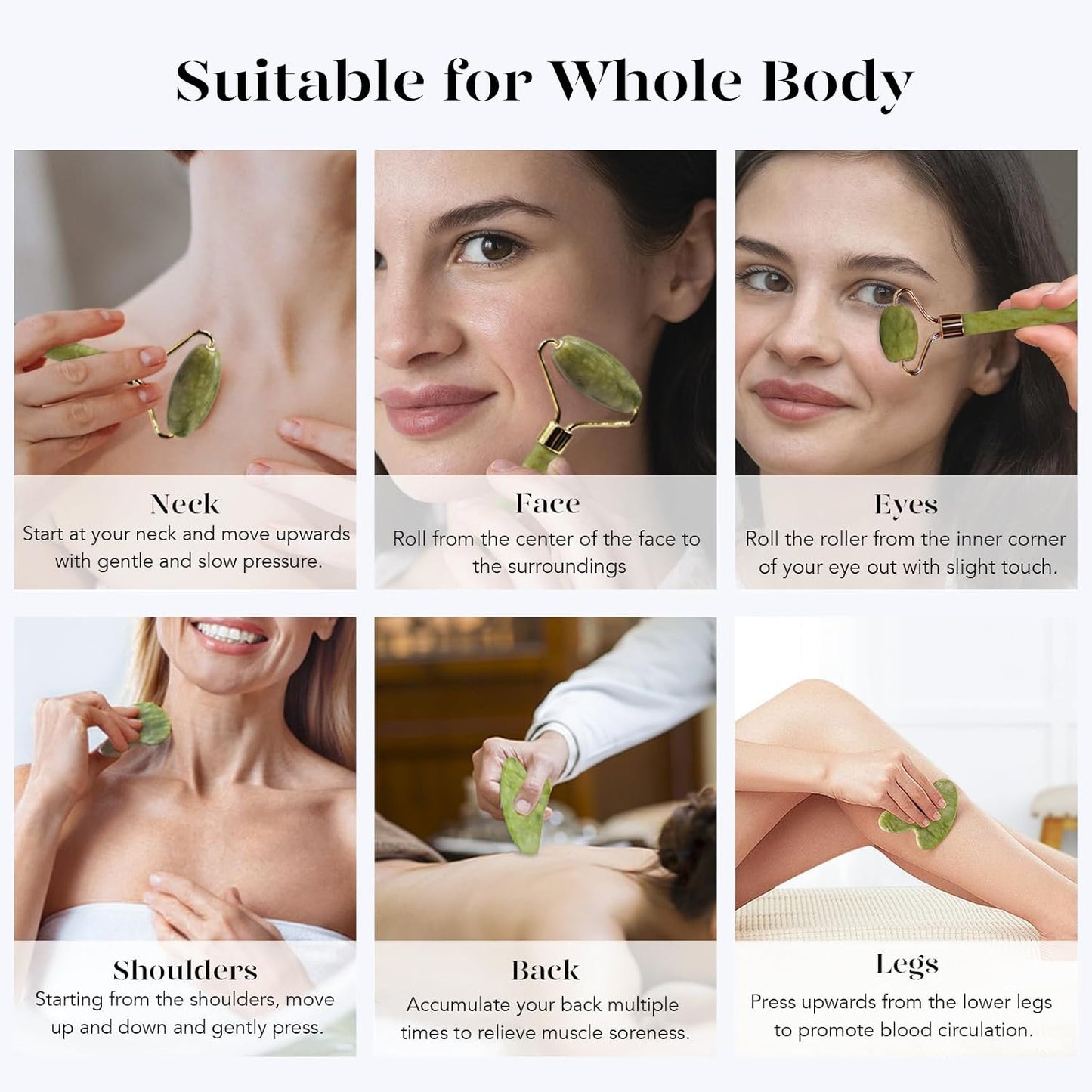 Jade Roller & Gua Sha Set