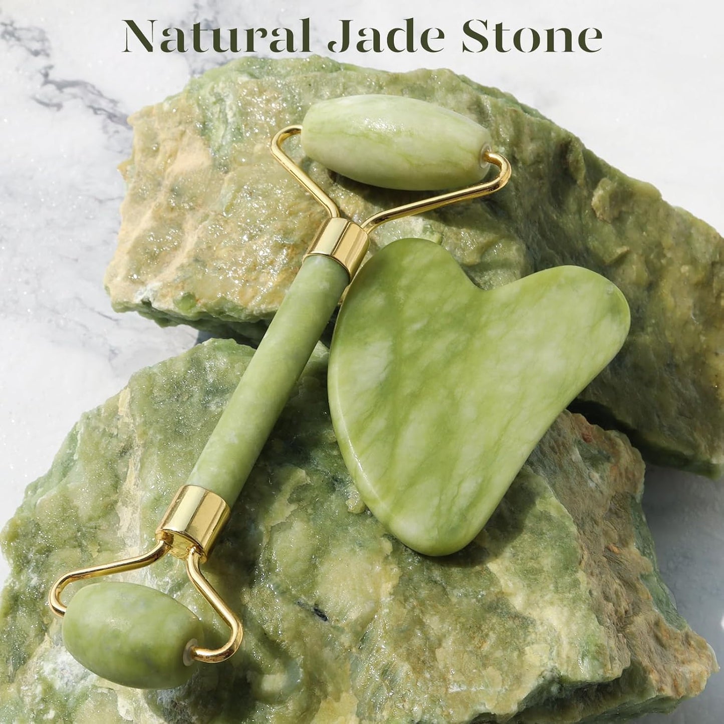 Jade Roller & Gua Sha Set